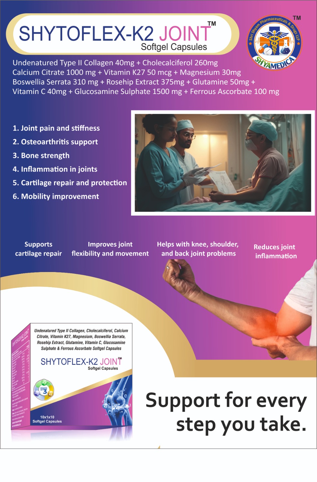 Shytoflex-K2 Joint, Joint & Bone healthcare product